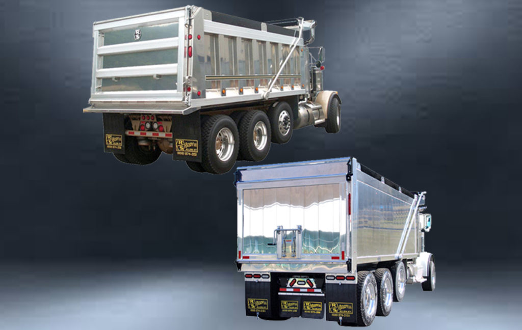 Aluminum Tandem & TriAxle Stainless Steel Dump Bodies Cliffside Body
